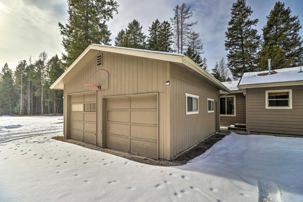 Columbia Falls Private Retreat Pool Table And Deck! Exterior foto