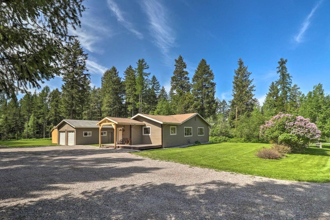 Columbia Falls Private Retreat Pool Table And Deck! Exterior foto
