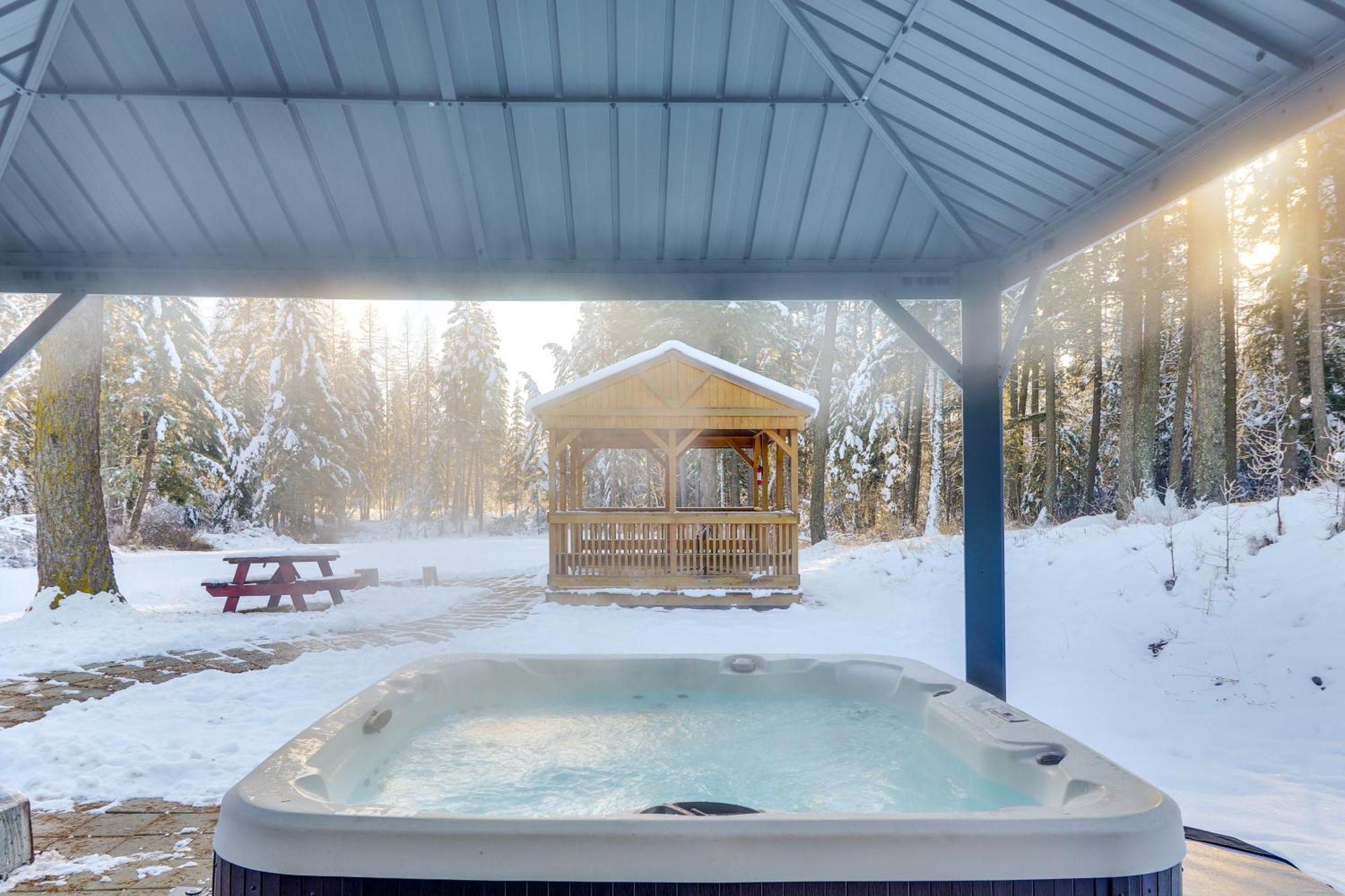Columbia Falls Private Retreat Pool Table And Deck! Exterior foto